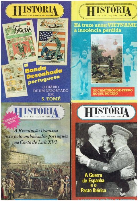 8682 Colecção Revista História (Nº 61 ao Nº 125)