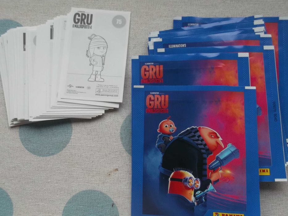 Cromos e cartas Despicable  Me 4