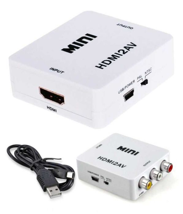 Conversor de HDMI-AV (HDMI para AV) | Conversor de Sinal