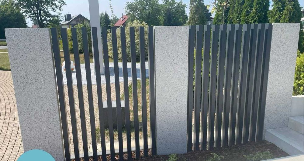 Brama przesuwna grzebieniowa 150x400cm