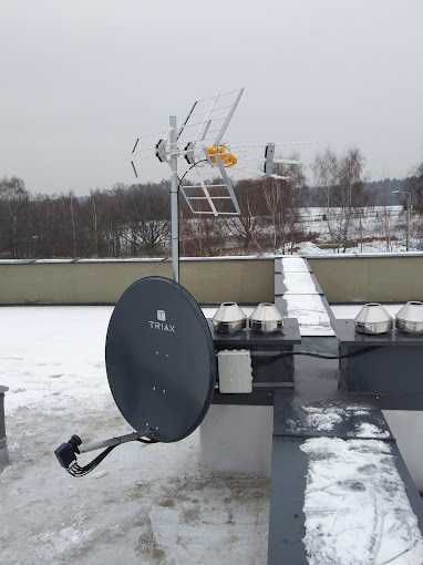 Montaż, ustawianie, naprawa, anten satelitarnych i naziemnych DVBT2