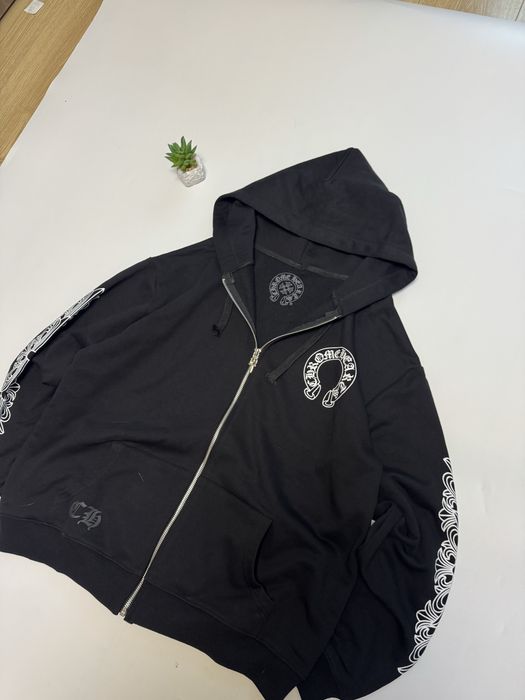 Zip-hoodie chrome hearts