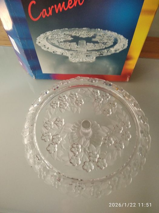 Prato com pé(Bolos)