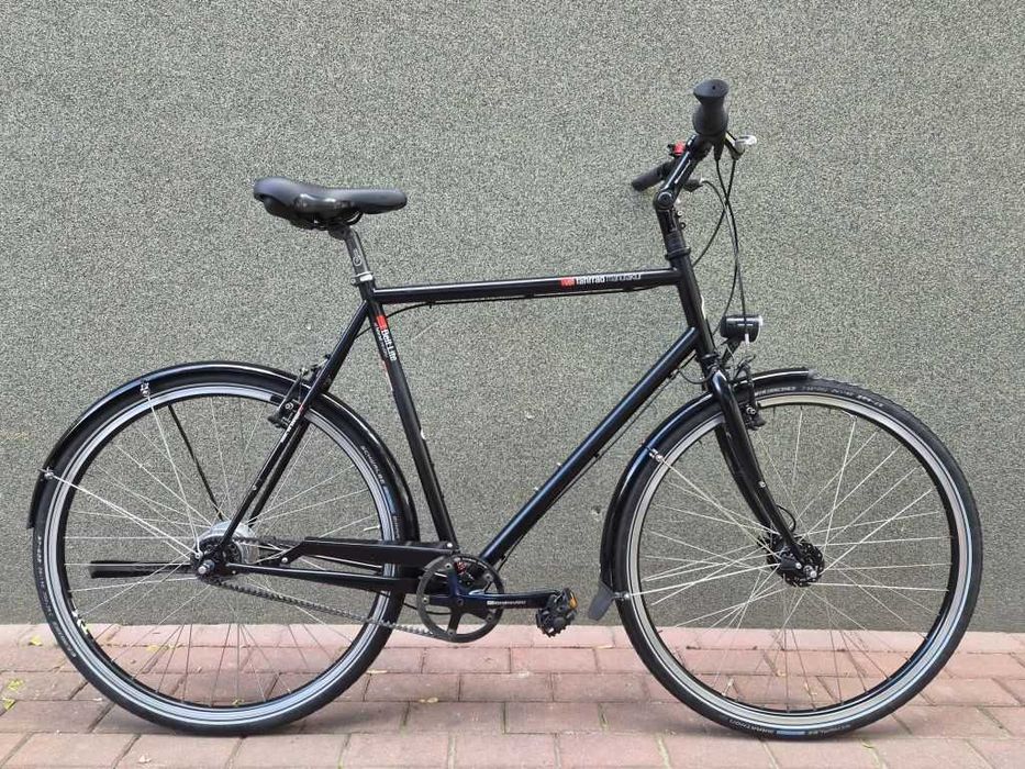 Rower miejski VSF FAHRRAD MANUFACTUR - T-BELT LITE na pasek GATES (Nexus 8) rama 62cm