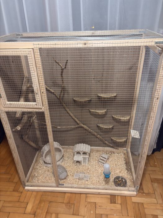 klatka dla geyzoni, myszy, szczurów, papug