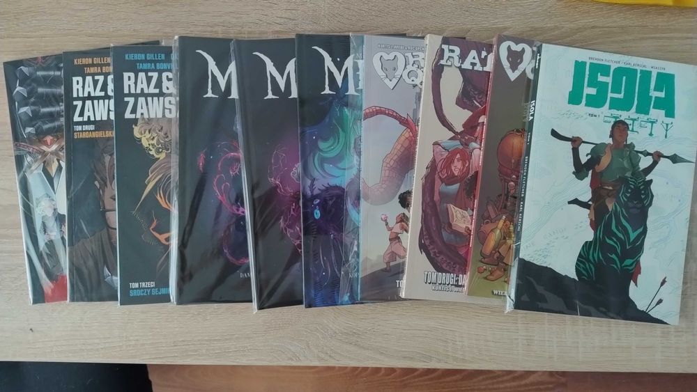 Mercy, Rat Queens, Raz i na zawsze, Isola - Pakiet Non Stop Comics
