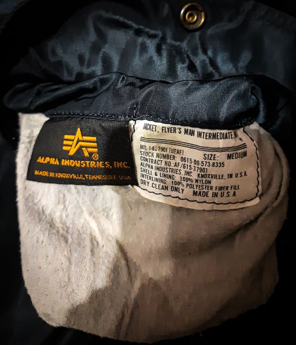 Бомбер куртка alpha industries ma 1 cwu 45