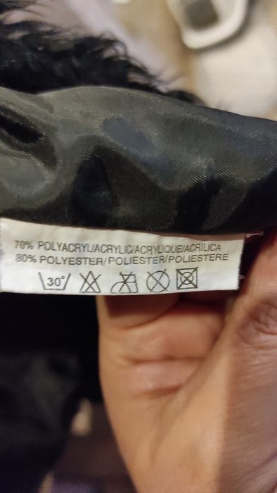 Płaszcz Teddy futerko rozm. L.