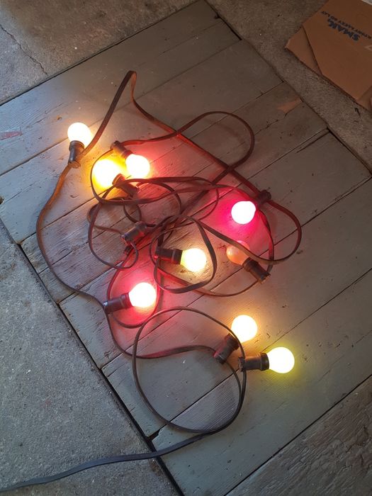 Porządna girlanda łańcuch na taras balkon  10m