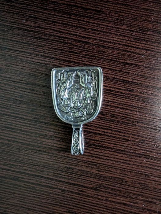 Продам срібний кулон Свята трійця