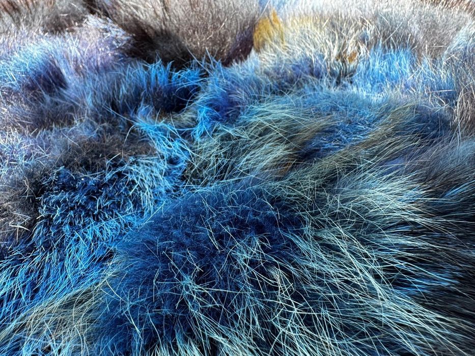 Kapa futro/ narzuta sztuk 2