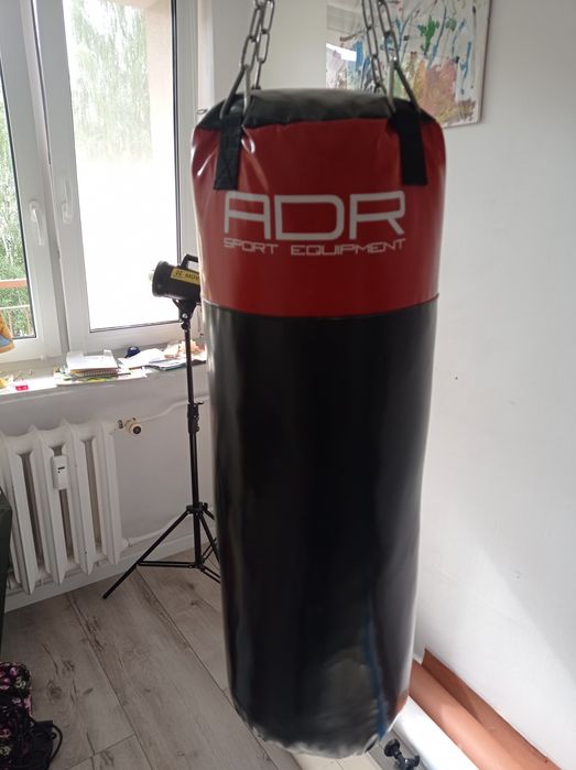 Worek bokserski ADR Sport plus dwie pary rękawic
