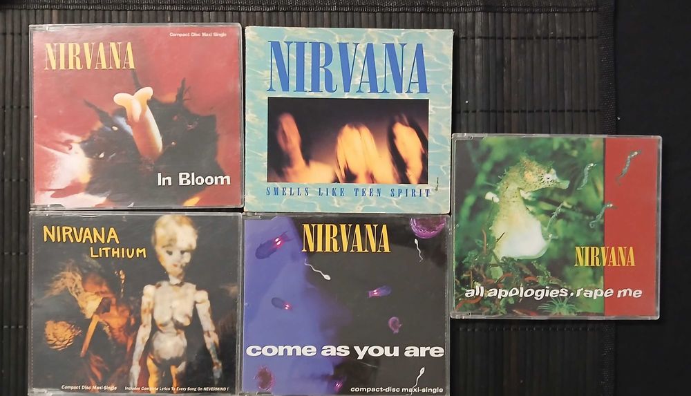 Nirvana - Singles Box (5Cds Single. Falta UM dos singles!)