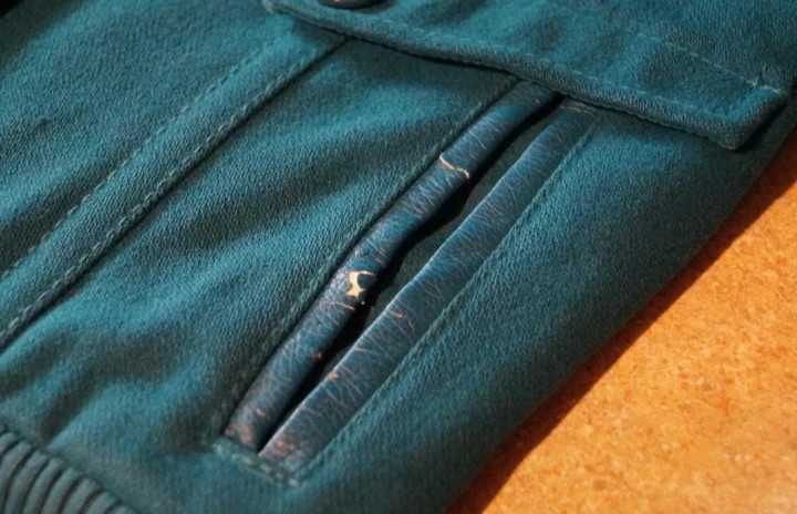 QS by S.Oliver kurtka zimowa z wełny płaszczyk kurteczka bomber - S