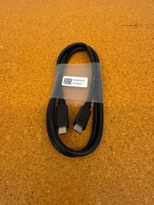 Кабель original data cable Dell USB-C 1m. 100W 4K 60Hz 10Gb/s