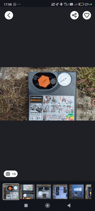 Pompka do pompowania kół