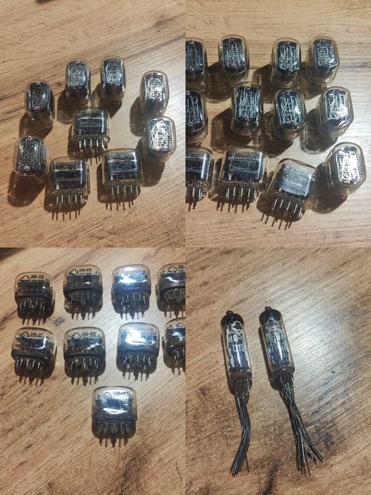 Лампы 6П36С, 6Н7С,6П3С,ИН-18,ИВ-22