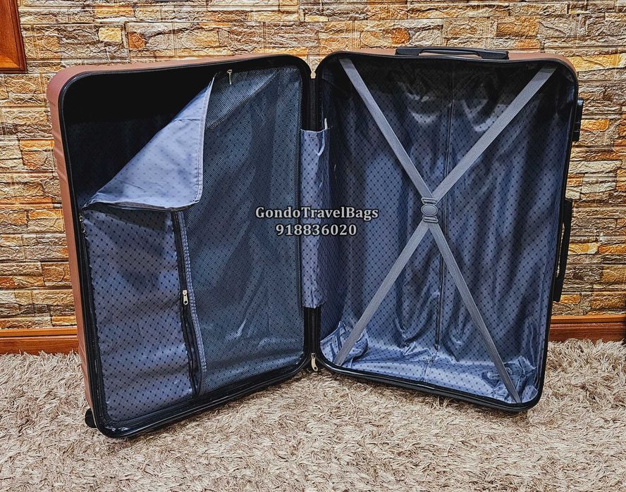 MALA PORÃO MÉDIA 23Kg NOVAS - Com Trolley Viagem - Modelo Mais Forte