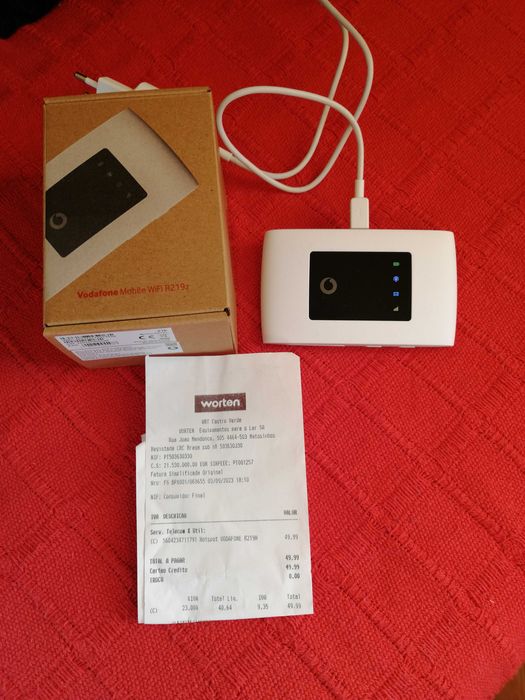 Mobile Router Vodafone R219z Albufeira E Olhos De Água • OLX.pt