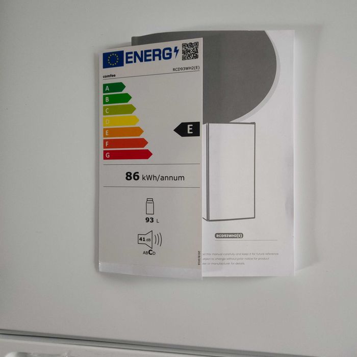 Lodówka Camfee rcd93wh2(e)