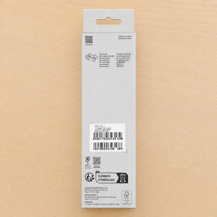 Corrente Shimano XTR CN-M9100 12s Quick-Link 126 Elos