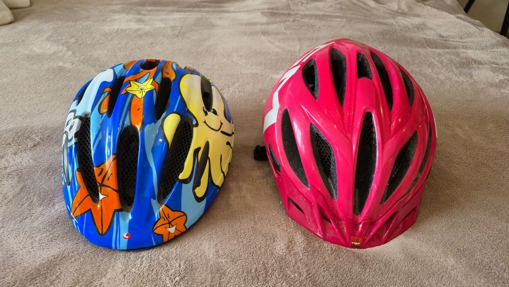 Велошолом жіночий Met і дитячий Limar