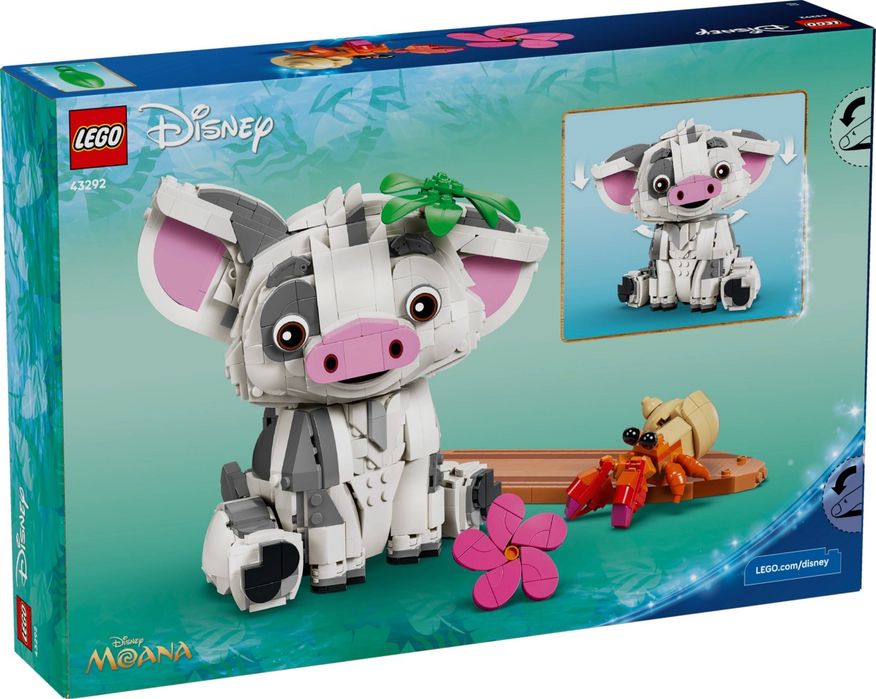 LEGO® Disney 43292 Пуа (Pua) Ваяна мультфільм