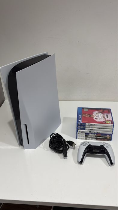 PlayStation 5 FAT 1TB + 7 jogos