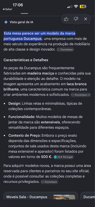 Reservada - Mesa de madeira maciça de optima qualidade  (Ducampus Internacional)
