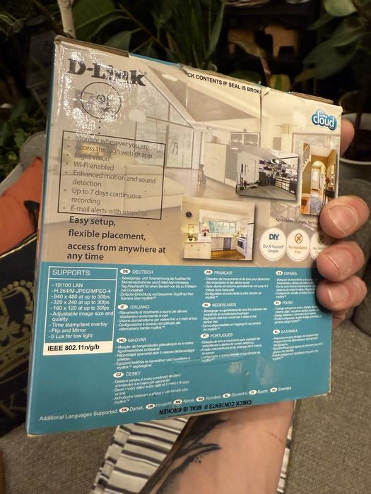 Kamera IP WI-FI dsc-942L D-Link