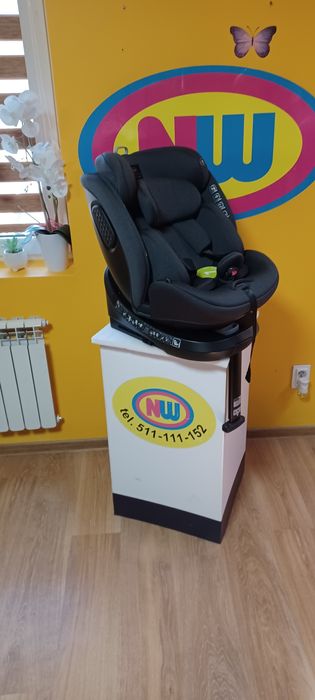 Nowy fotelik samochodowy obrotowy isofix SKLEP NW