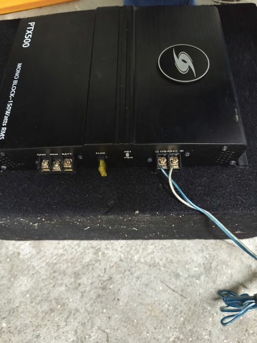 Subwoofer + amplificador