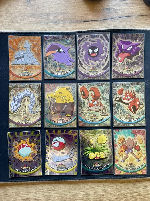 Pokemon topps ingleses silver/rainbow foil 67/151