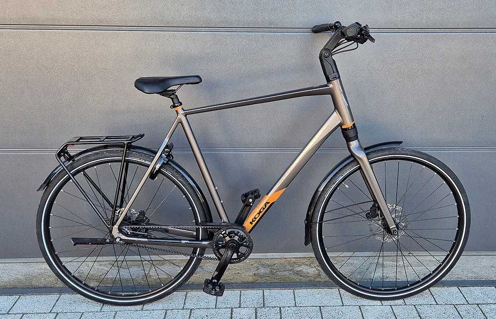 Rower męski KOGA F3  | rozm. XXL / 61 cm | Alfine 11 | Na pasku Gates | | Hydraulika | trekkingowy turystyczny miejski pasek