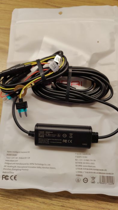 DDPAI Z50 pro przód tył+hardwire