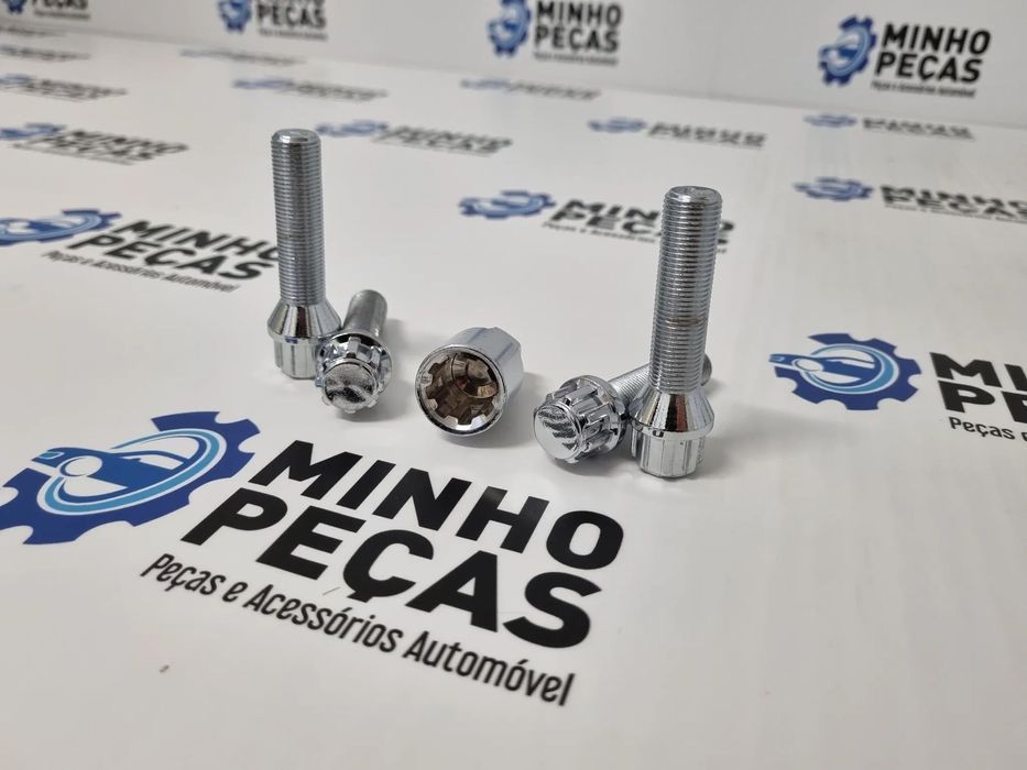 Conjunto de Pernos Anti-Roubo Compridos P/ Espaçadores