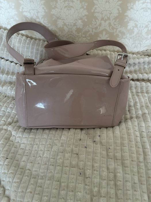 Armani Jeans AJ Logo Flap Backpack Pink / Nude (Original)
