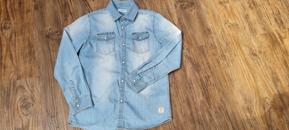 Koszula jeansowa slim fit Mayoral