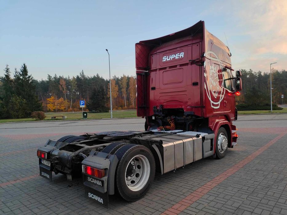Scania   124 420  Low-deck TACHOGRAF TARCZKA
