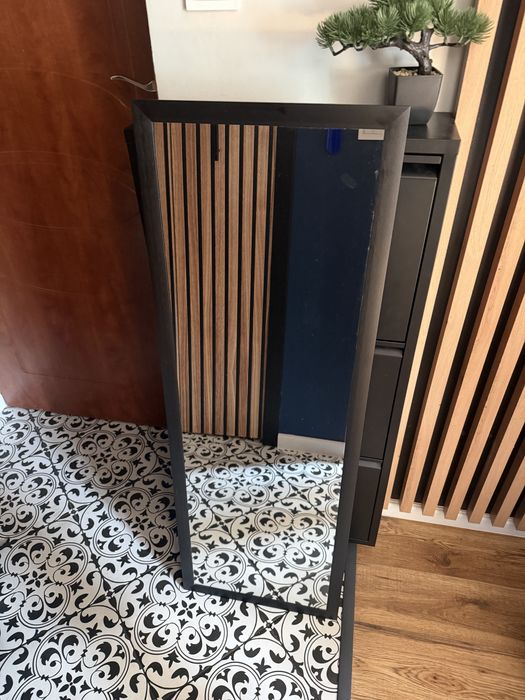 Lustro Czarne 116x41
