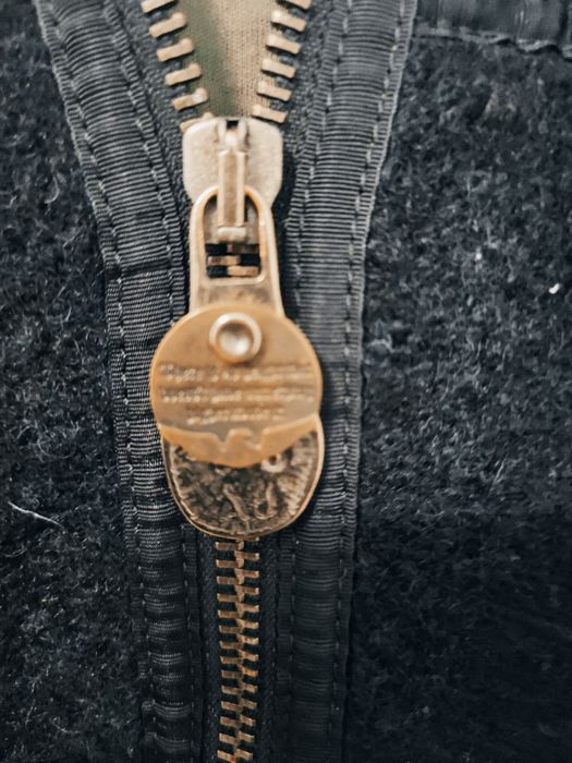 Casaco masculino Armani Jeans em azul e verde militar – Tamanho L