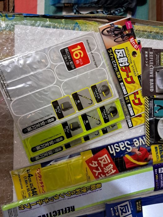 Светоотражаюшие ленты, браслеты, наклейки