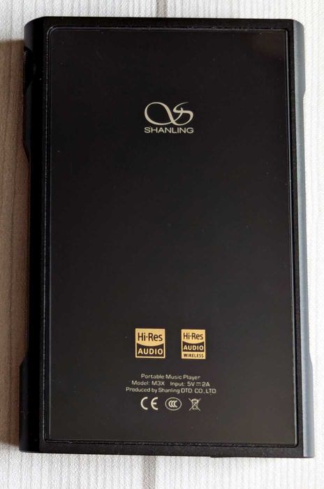 Hi-Res FLAC MP3 плеєр Shanling M3X 32gb BLACK  б/у