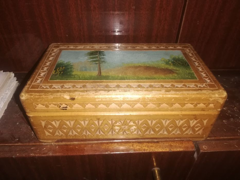 Шкатулка винтажная
