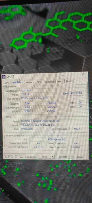 Комплект для ПК: i5-4670 + плата Fujitsu D3221 + 16 ГБ DDR3-1600