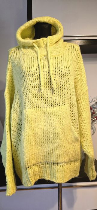 Sweter z kapturem Zara rozm S