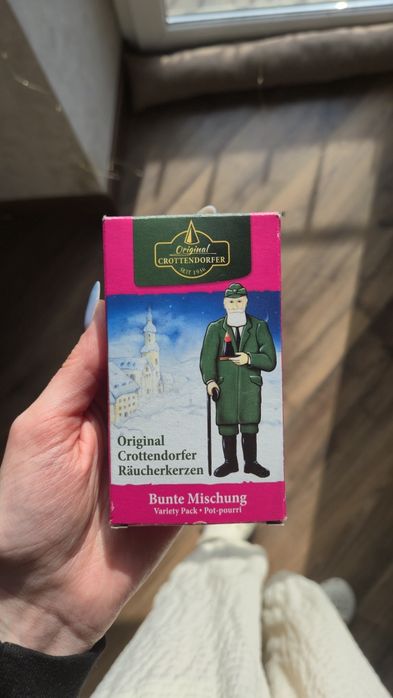Свічки та ароматичні конуси Original Crottendorfer Räucherkerzen
