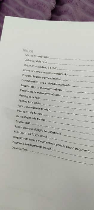 Manual de Microdermoabrasão