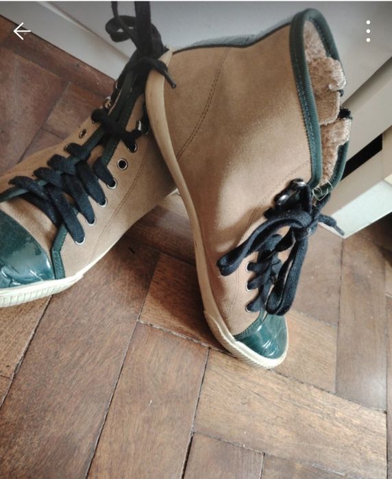 Tênis bimba y Lola mulher com pêlo dentro