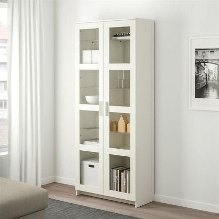 IKEA BRIMNES Witryna biała 80x190 cm